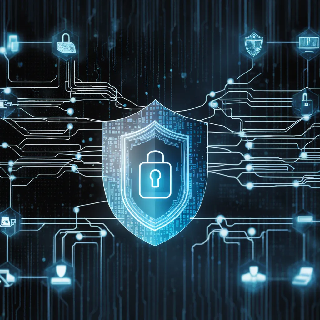 Cybersecurity analyst reviewing threat data on screen