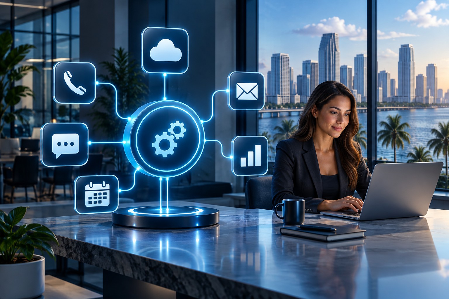Practical AI that answers, connects, and gets work done. from CG Networks