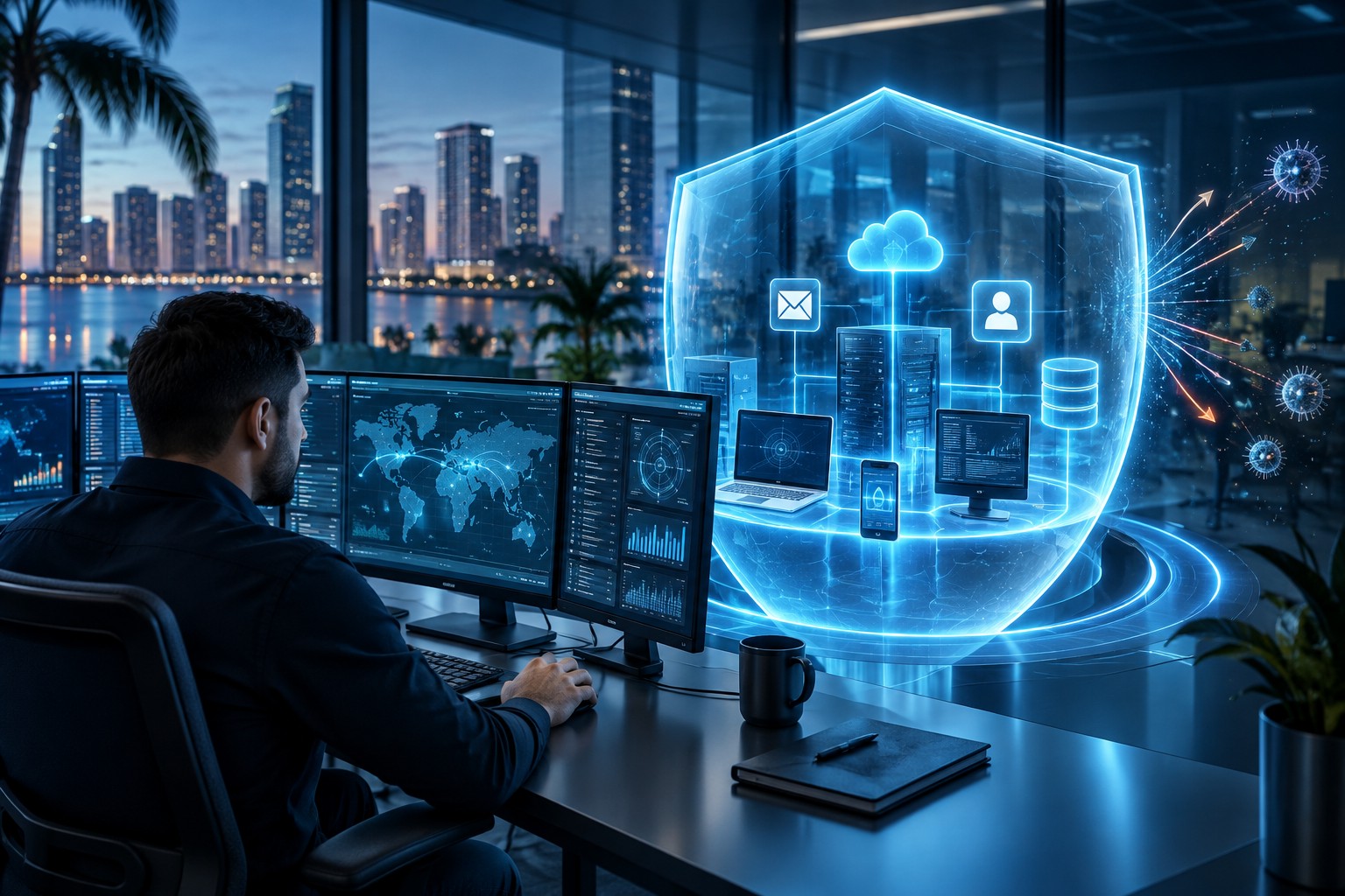 Cybersecurity that protects the whole business. from CG Networks